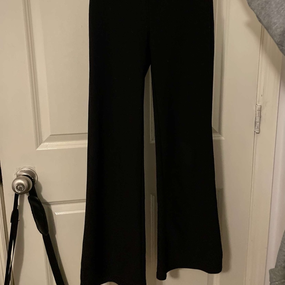 Shosho Black Wide Leg Pants